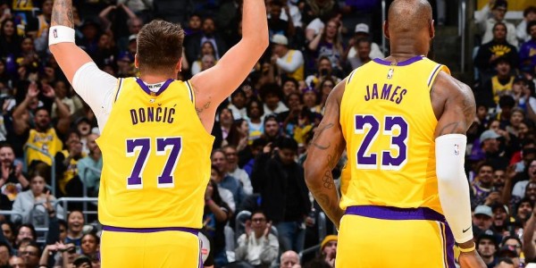 电竞世界杯-湖人队记：东契奇詹姆斯休赛期一直在沟通，他们渴望并肩作战