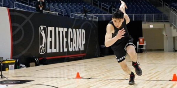 【现场】崔永熙落选联合试训 美国之行依旧收获良多